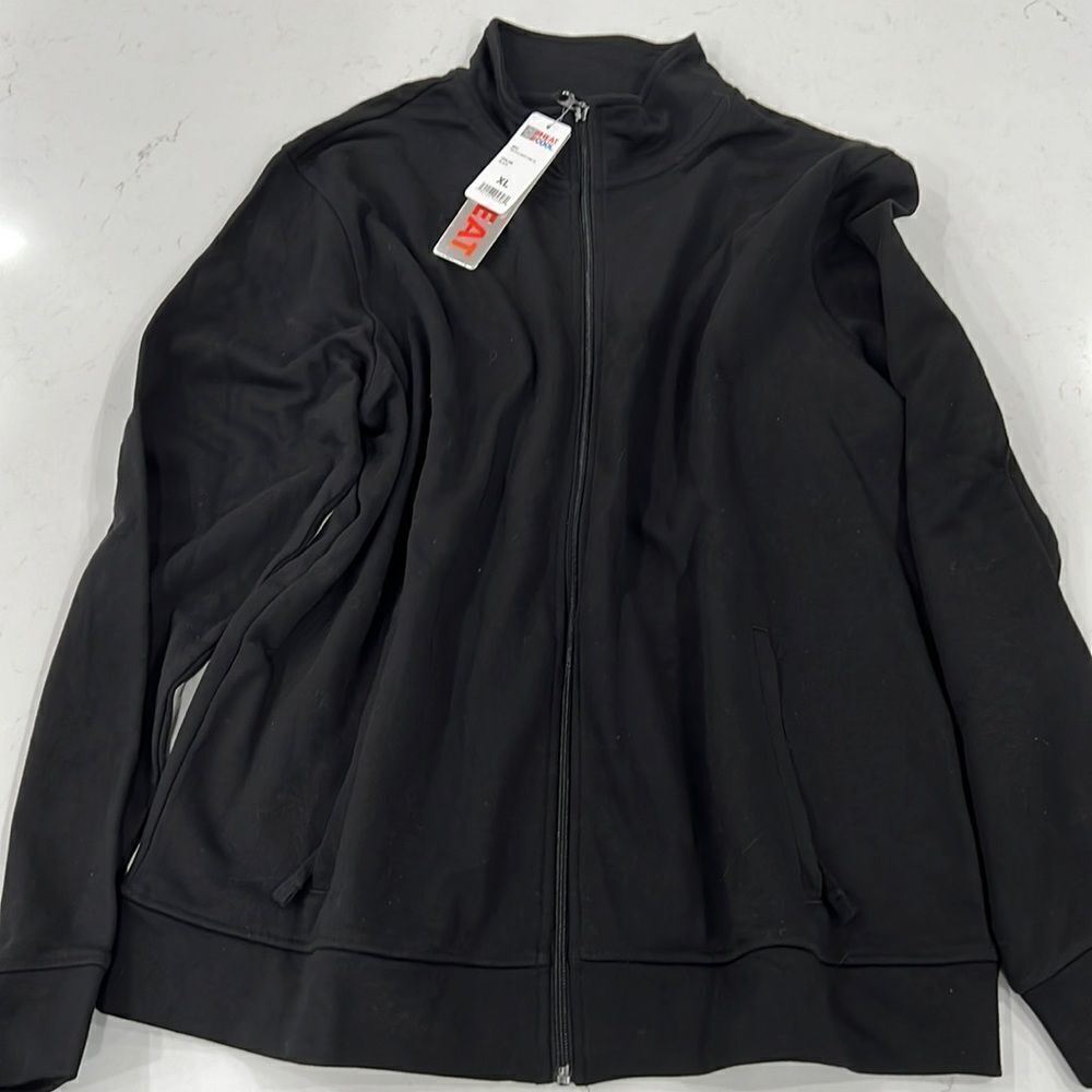 NWT 32 Degrees Heat Men's Quarter Zip Base Layer Long Sleeve Black $40 J…